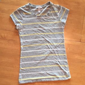Ambiance Apparel Striped T-shirt